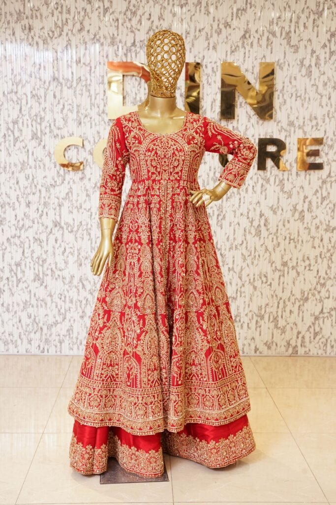 Red Mehrunnisa Bridal