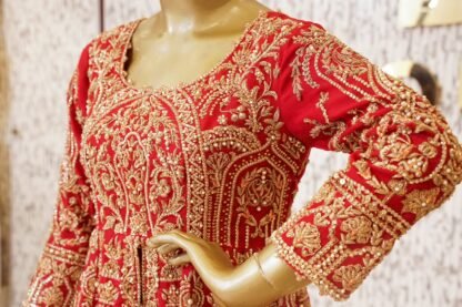Red Mehrunnisa Bridal — image 2