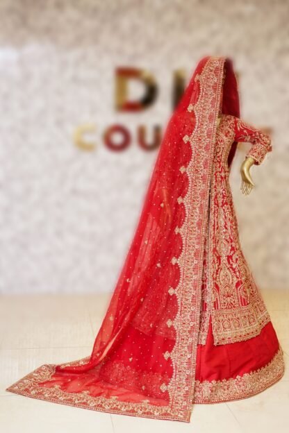 Red Mehrunnisa Bridal — image 4