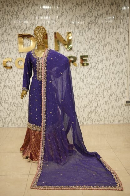 Sahar Navy Gharara — image 4