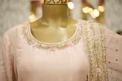Kalidaar Raw Silk Frock — image 7