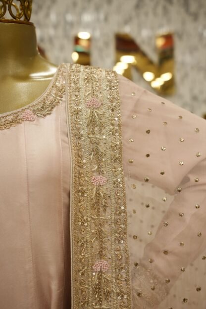 Kalidaar Raw Silk Frock — image 4