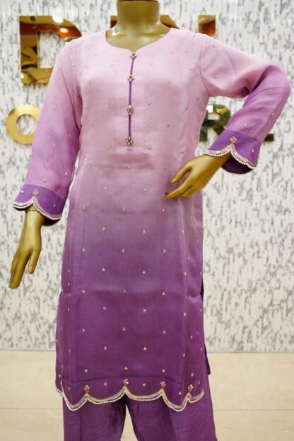 Ombre Lilac Pearl Dress — image 3