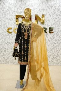 Pita Black Kurta