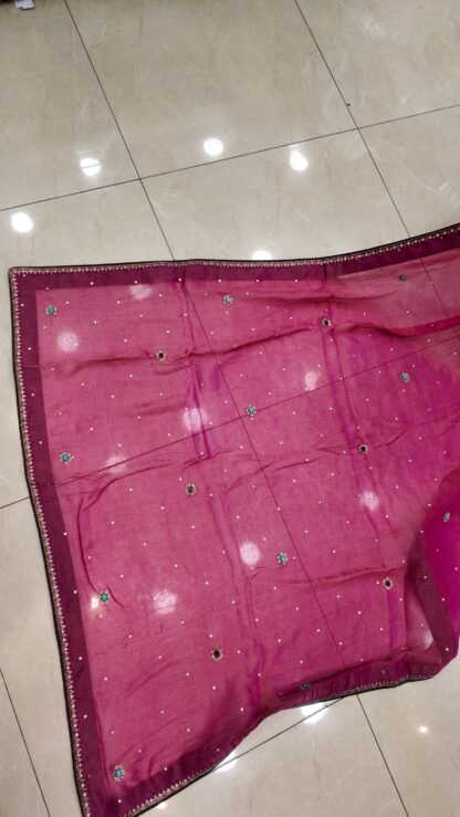 Regal Emerald Silk Ensemble — image 16