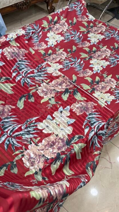 Pure 60g Raw Silk Printed — Design 02 — image 2