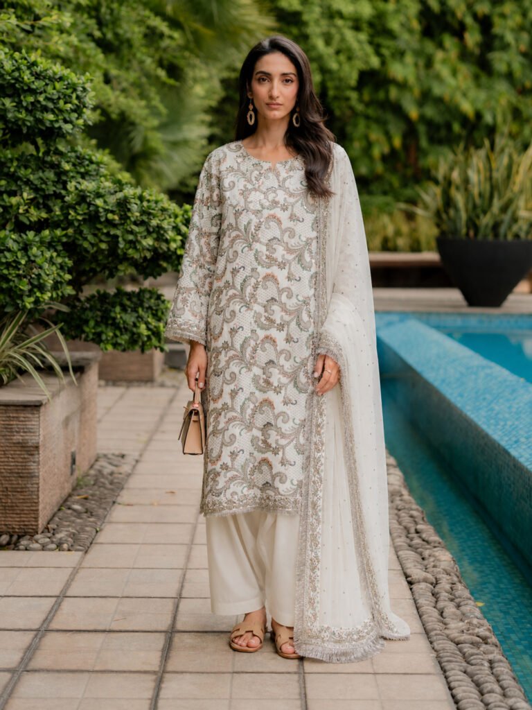 Lavender Whisper Shirt And Dupatta