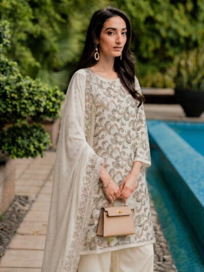Lavender Whisper Shirt And Dupatta