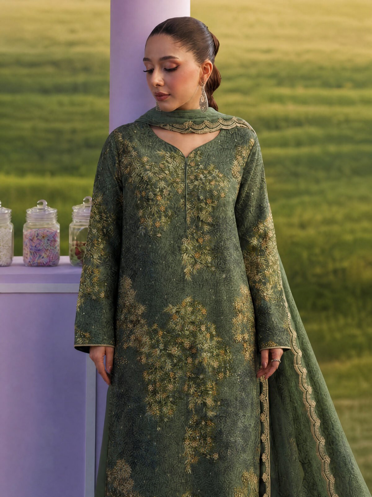 Saira Shirt And Dupatta