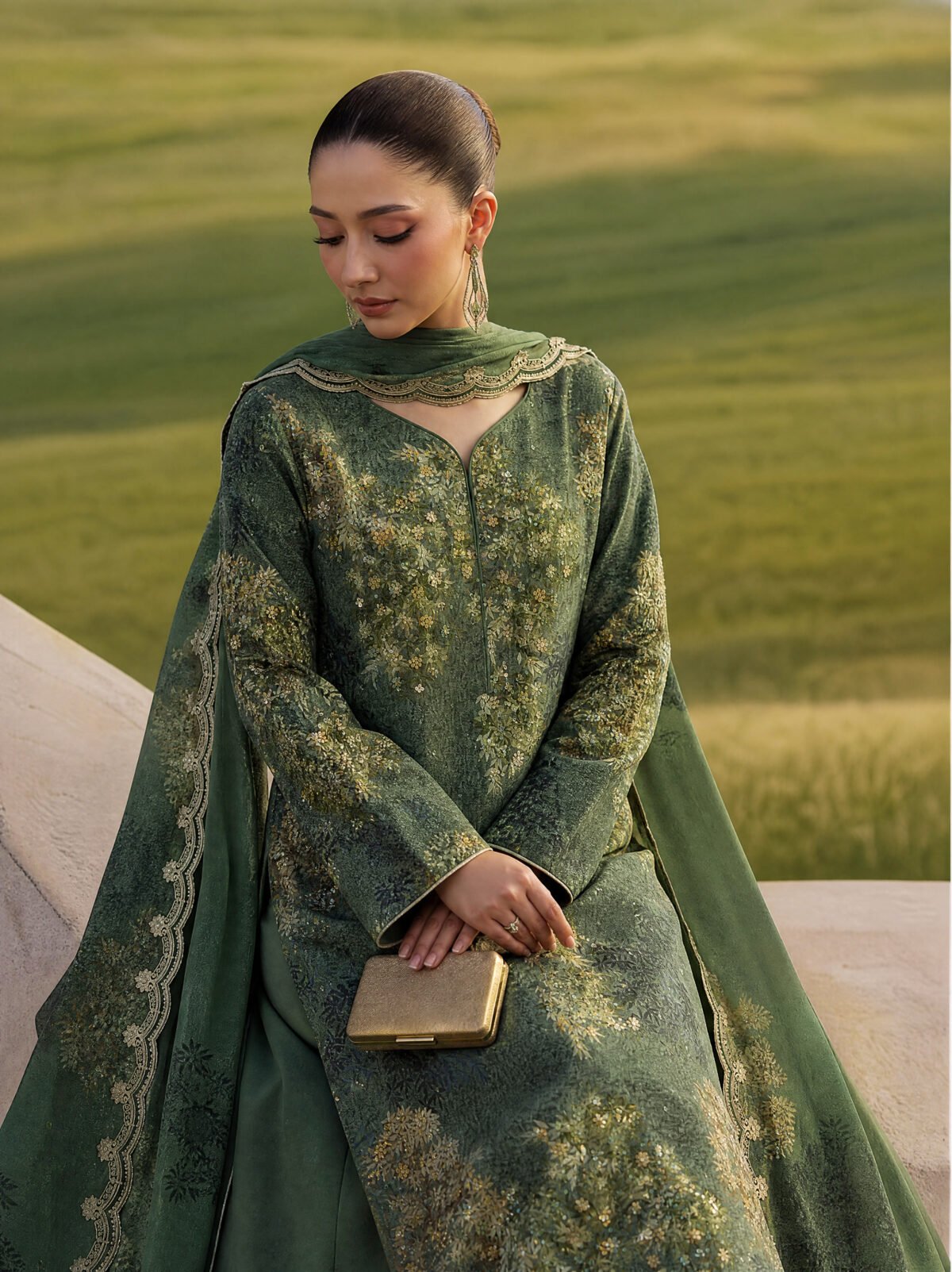 Saira Shirt And Dupatta