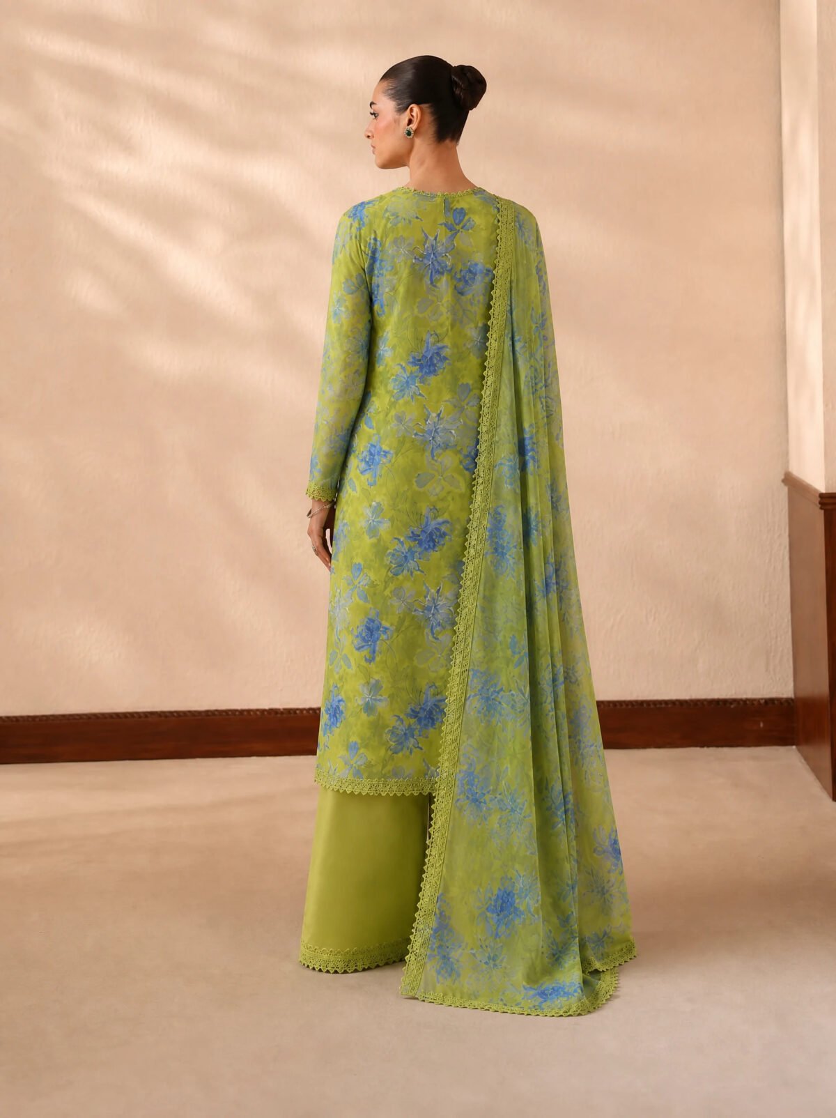 Pose 2 — Rear Back Drape