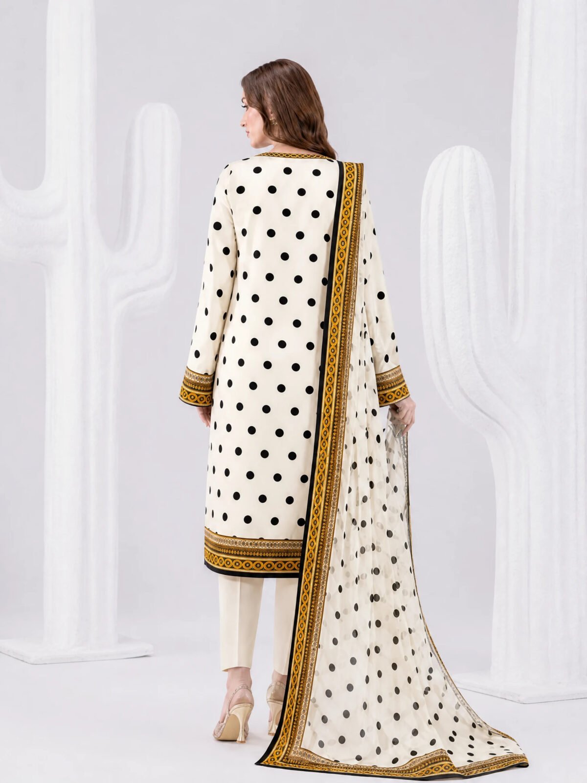Pose 2 — Rear Back Drape