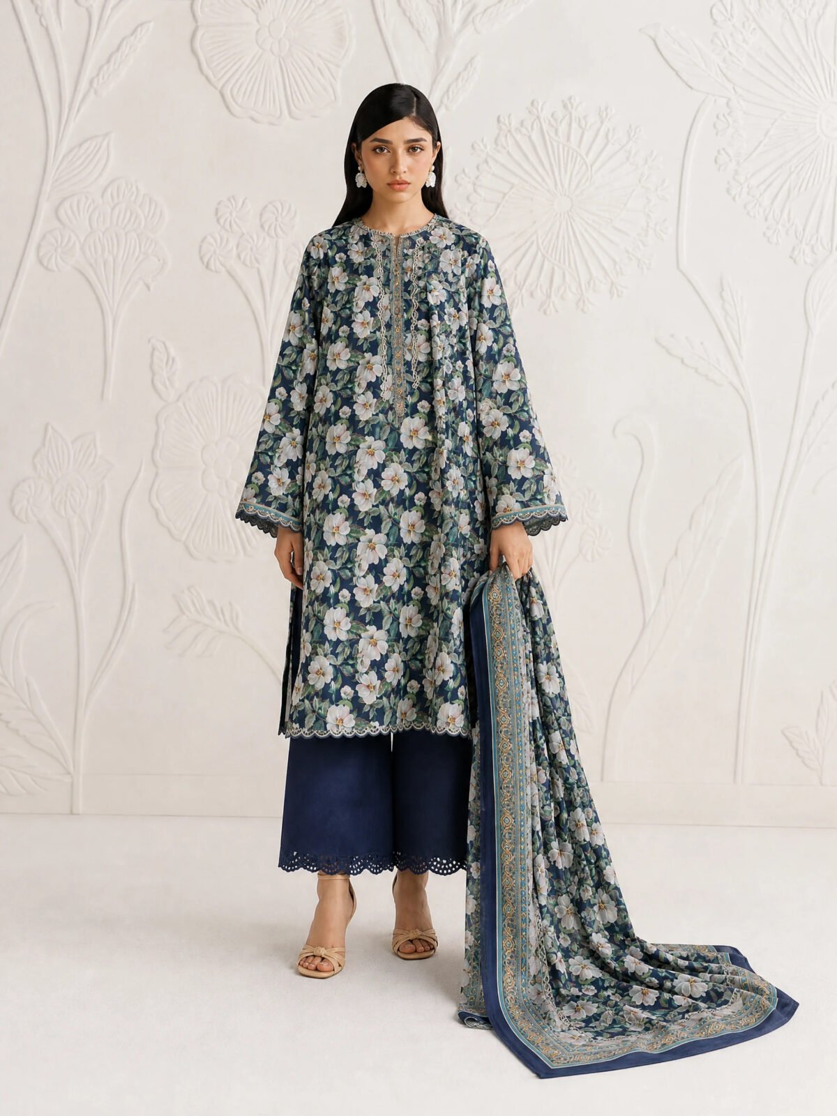 Pose 3 — Rear Back Drape