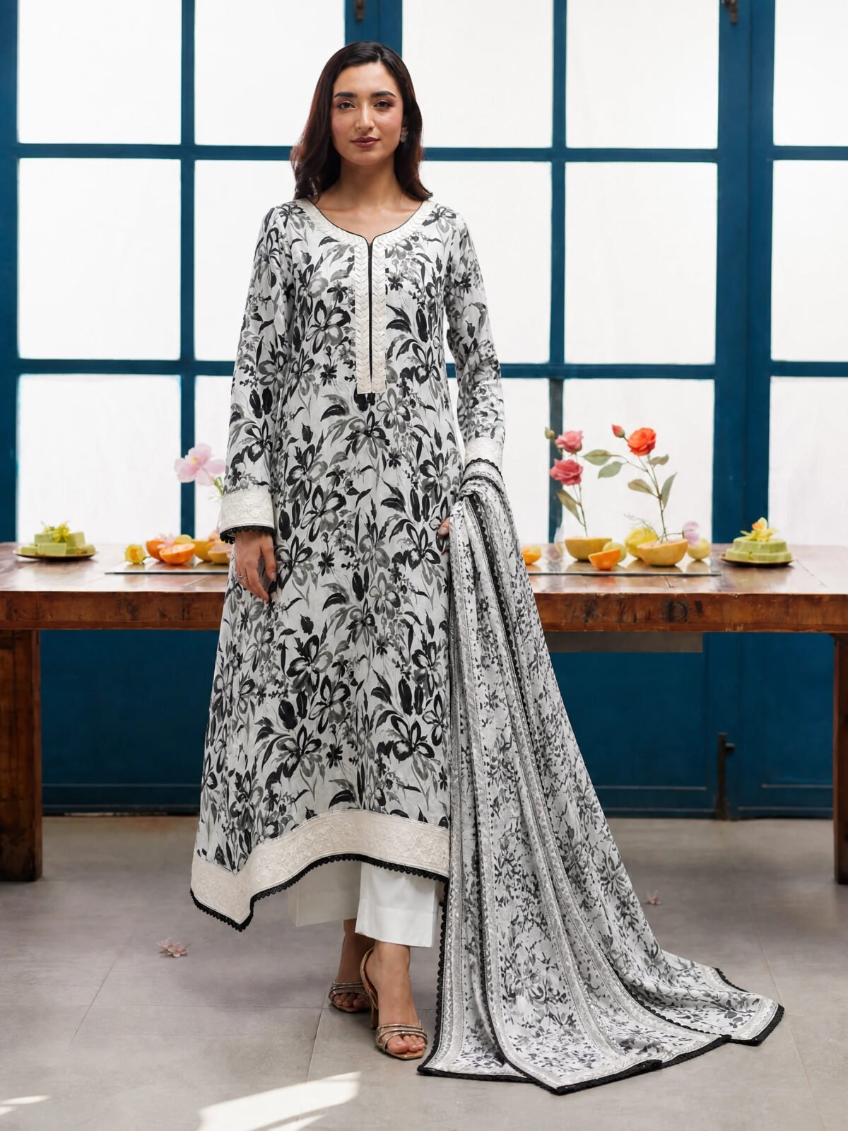 Pose 3 — Rear Back Drape