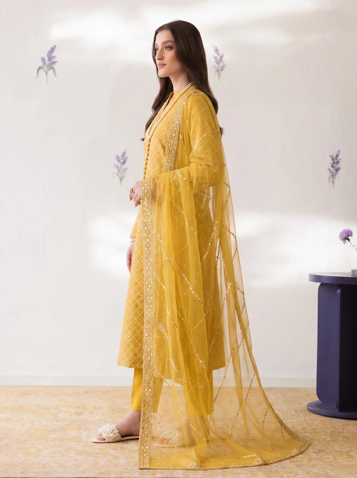 Pose 1 — 45° Side Profile