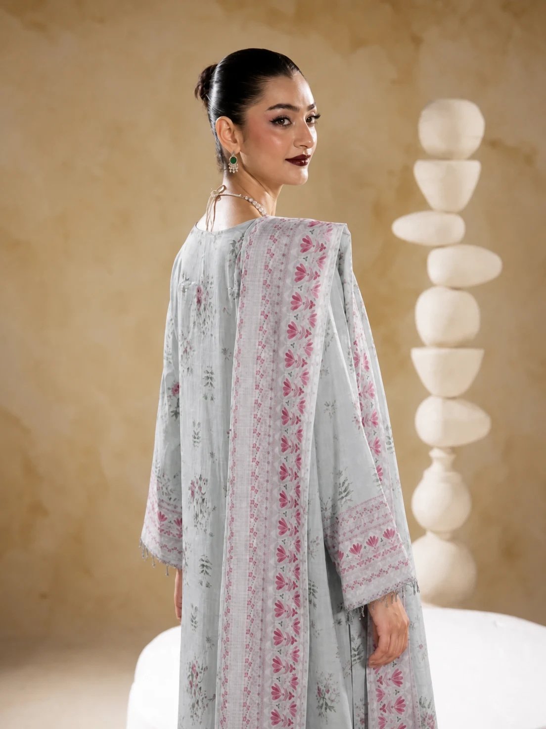 Pose 2 — Rear Back Drape