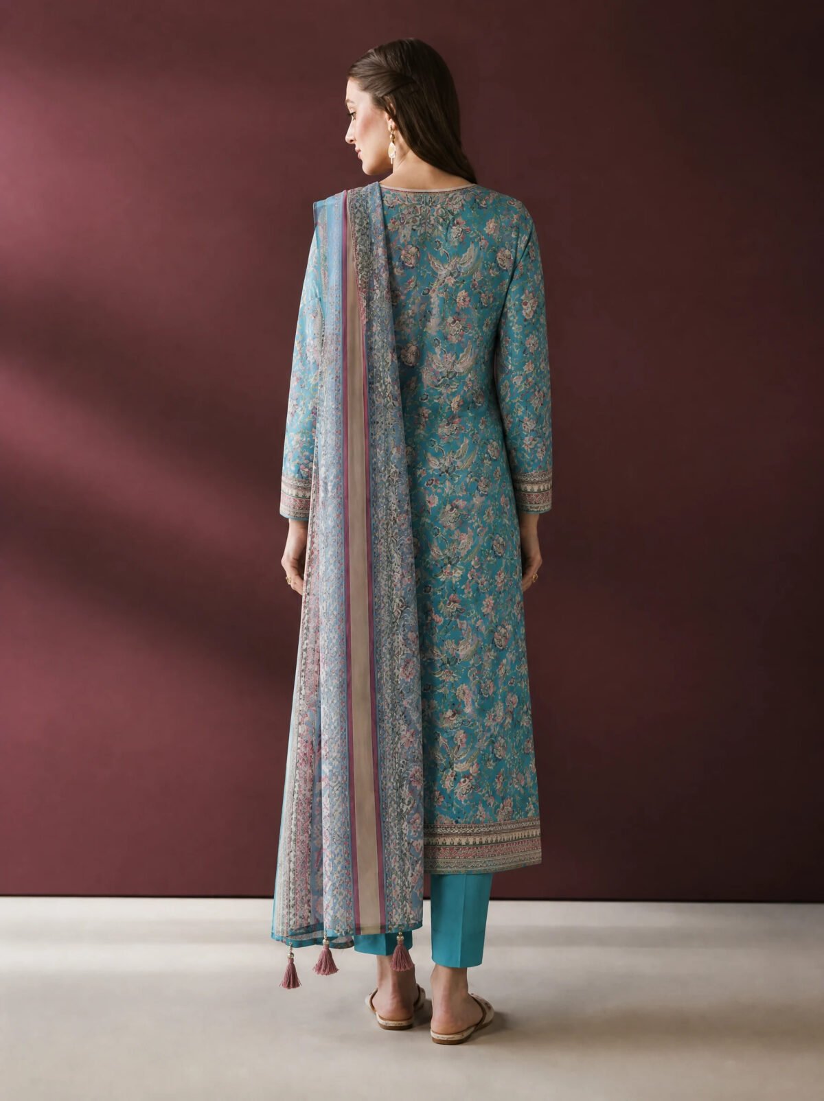 Pose 2 — Rear Back Drape